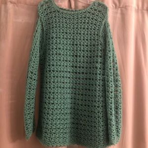Green Sweater Dress
